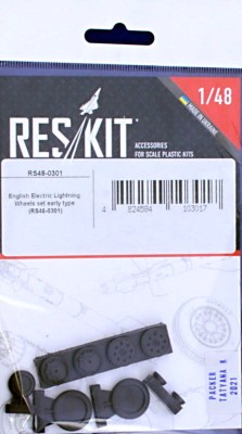 Reskit RS48-0301 English Electric Lightning Колеса early type 1/48