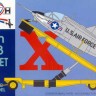 Mach 2 MACH2272 Ryan X-13 vertijet and launch trailer 1/72