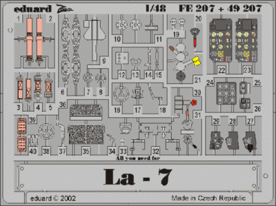 Eduard FE207 Lavochkin La-7 GAV/EDU