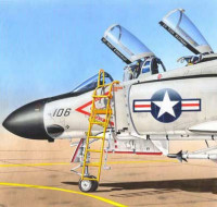 Plus model AL4050 1/48 Ladder for F4 Phantom II (plastic set)