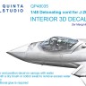 Quinta Studio QP48035 Пирошнур для остекления J-20 (Meng) 1/48