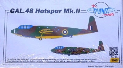 Planet Models PLT211 GAL.48 Hotspur Mk.II (resin kit) 1/48