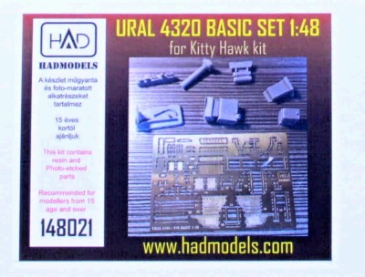 HAD R48021 URAL 4320 BASIC resin&amp;PE set (KITTYH) 1/48