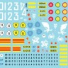 Star Decals 35-C1253 Vietnam 3.M113A1, M113 w recoilless gun, M132 Zippo in South Vietnamese army, ARVN - Army of the Republic of Vietnam 1/35