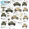 Star Decals 35-C1365 Daimler Armoured Car #2British cold war service.Palestine, Korean War, Kenya (Mau Mau Rebellion), Suez Crisis 1956, Malaya/Malaysia and Cyprus 1/35