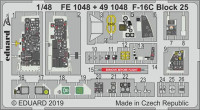 Eduard FE1048 1/48 F-16C Block 25 (TAM)
