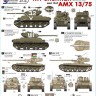 Star Decals STAR35884 Israeli AFVs #3. M1 Sherman and AMX 13/75 1/35