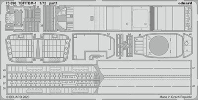Eduard 73696 SET TBF/TBM-1 Avenger (HAS)