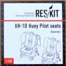 Reskit RSU48-0052 UH-1D Huey Pilot seats (KITTYH,ACAD,ITAL,REV) 1/48