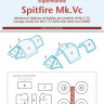 Peewit M72268 Canopy mask Spitfire Mk.Vc (AIRFIX) 1/72