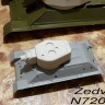 Zedval N72043 Набор деталей для конверсии Т-34/76 в Т-34-122 (Д-11) 1/72