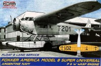 Kora Model PK72189 Fokker America Model 8 Super (Argentine Navy) 1/72