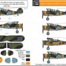 Sbs Model D48008 Декаль Gl.Gladiator Mk.II in Finnish service 1/48
