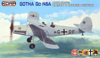 Kora Model KPK72067 Gotha Go 145A Luftwaffe Service (5x camo) 1/72