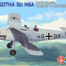 Kora Model KPK72067 Gotha Go 145A Luftwaffe Service (5x camo) 1/72