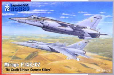 Special Hobby SH72435 Mirage F.1AZ/CZ South African Commie Killers 1/72