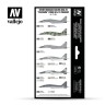 Valejio VAL-71605 Набор красок model color set, цвета миг-29 с1980-х годов 8 шт
