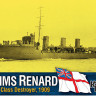 Combrig 70636 HMS Renard G-Class Destroyer, 1909 1/700