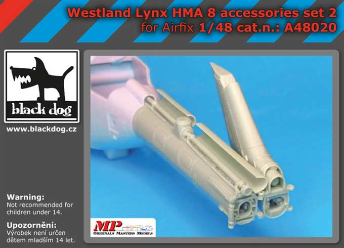 BlackDog A48020 Westland Lynk HMA8 accessor.set No.2 (AIRFIX) 1/48