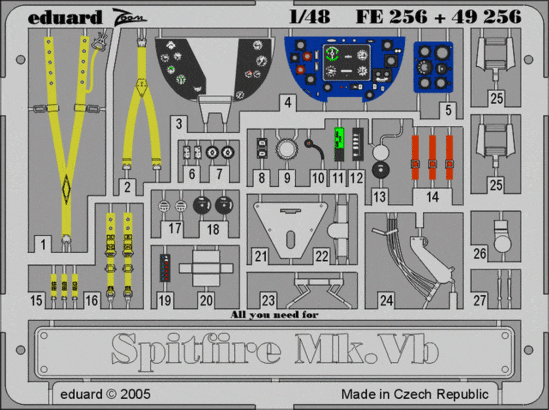 Eduard 49256 Spitfire Mk.Vb TAM
