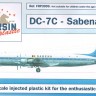 F-rsin Plastic FRP3999 Douglas DC-7C Decals Sabena 1/144