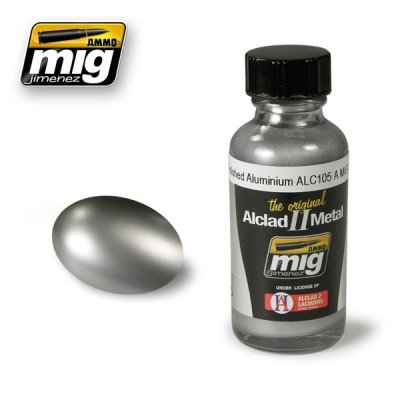 Ammo Mig 8204 ALC105 / ПОЛИРОВАННЫЙ АЛЮМИНИЙ