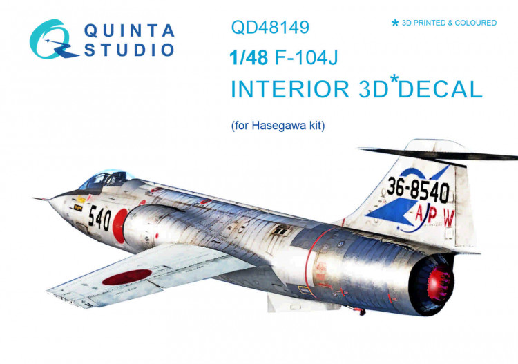 Quinta studio QD48149 F-104J (для модели Hasegawa) 1/48
