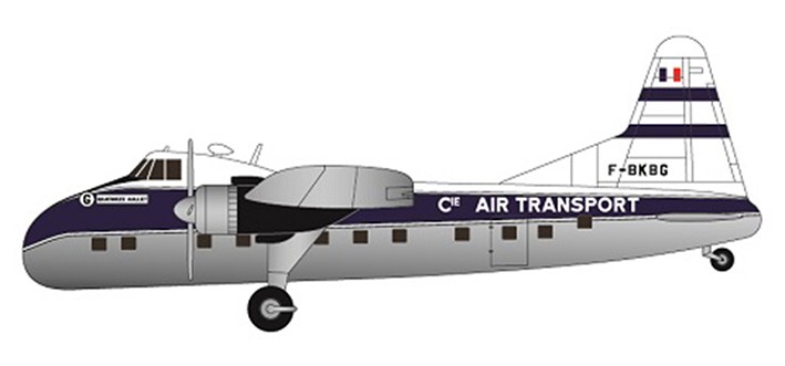 F-rsin Plastic FRP4109 Bristol Superfreighter Mk.32 - CAT Cie Air Transport F-BKBG 1/144