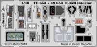 Eduard FE654 Mirage F.1B interior S.A.