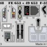 Eduard FE654 Mirage F.1B interior S.A.
