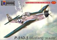 Kovozavody Prostejov 72440 P-51D-5 Mustang '20th FG' (3x camo) 1/72