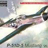 Kovozavody Prostejov 72440 P-51D-5 Mustang '20th FG' (3x camo) 1/72