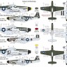 Kovozavody Prostejov 72440 P-51D-5 Mustang '20th FG' (3x camo) 1/72