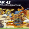 Italeri 00363 FLAK 43 AA GUN 1/35
