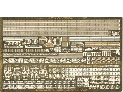 White Ensign Models PE 0755 ENTERPRISE/HORNET for Tamiya kits 1/700