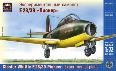 ARK 72022 Экспериментальный самолет Е28/39 &quot;Пионер&quot; 1/72