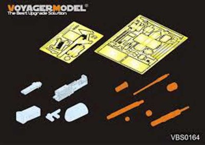 Voyager Model VBS0164 Modern US M256 120mm M1 Abrams Gun Barrel w/M2 Browning Machine Gun(For DRAGON 3535/3536) 1/35