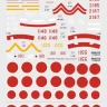 Rising Decals 72112 Decal A6M3 Zero over Solomons and New Guinea 1/72