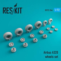 Reskit RS72-0244 Airbus A320 wheels (WELSH M.) 1/72