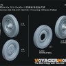 Voyager Model PR35129 WWII German Sd.Kfz.251 /Sd.Kfz.11 Dunlop Wheels Pattern (For All) 1/35