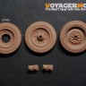 Voyager Model PR35129 WWII German Sd.Kfz.251 /Sd.Kfz.11 Dunlop Wheels Pattern (For All) 1/35