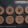 Voyager Model PR35129 WWII German Sd.Kfz.251 /Sd.Kfz.11 Dunlop Wheels Pattern (For All) 1/35