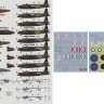 Dk Decals 72150 No.311(Czechoslovak) Sqn RAF - Wellingtons 1/72