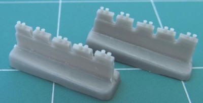 Metallic Details MDR70001 Bollard type 1 1/700
