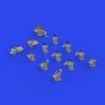 Eduard 6481031 P-51B/C gun sights PRINT (EDU) 1/48