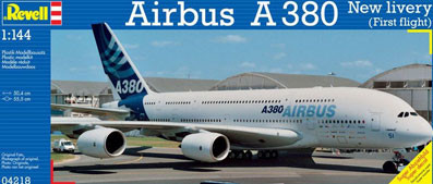 Revell 04218 Airbus A-380 "New Livery" 1/144