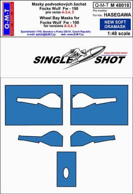 Q-M-T M48018 1/48 Mask Fw- 190 A-3,4 (HAS)