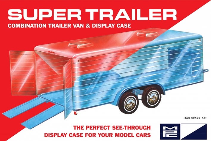 MPC 909 Super Display Case Trailer 1/25