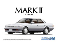 Aoshima 59241 TOYOTA GX81 MARK2 2.0 Grande TWINCAM24 '88 1/24