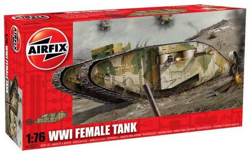 Airfix 02337 Wwi "Female" Tank 1/76